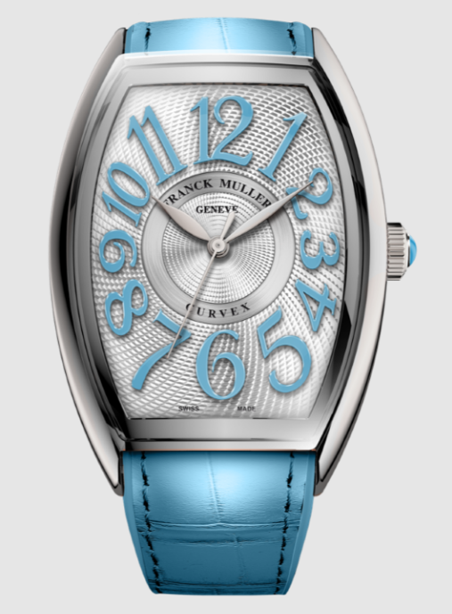 Best FRANCK MULLER Curvex CX CX 33 SC AT FO AC AC Blue Replica Watch